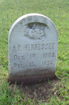 A D Hennessee Tombstone